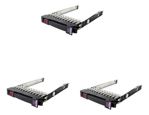 3x Suporte Para Dl380 Dl360 G5 G6 G7 2,5 '' Hdd-bandeja