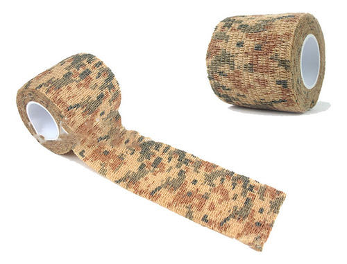 Cinta De Camuflaje Elástica Autoadhesiva No Tejida De 1.styl