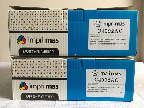 Tóner C4092a Compatible Negro Hp Marca Impri-mas