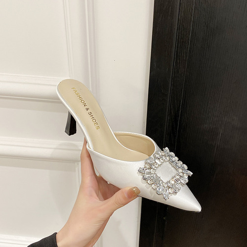 Zapatos Casuales De Tacón Alto Para Mujeres En Verano