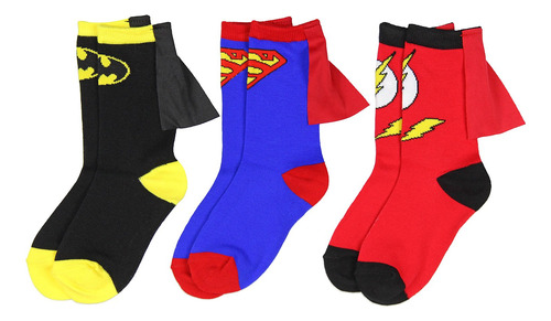Dc Comics Superhero Batman Superman The Flash - Calcetines C