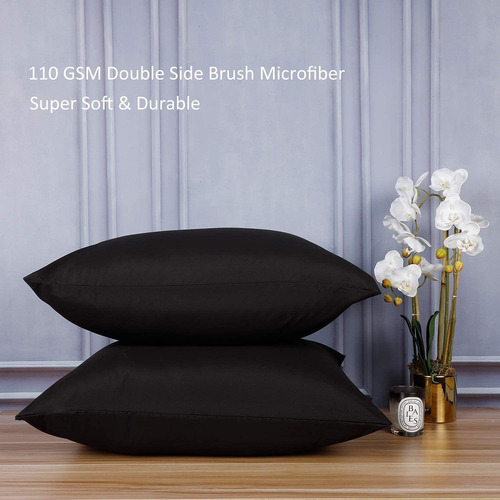Funda De Almohada Ligera Y Supersuave De Microfibra De ...