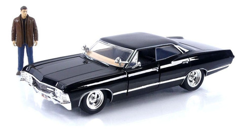 Supernatural 1:24  Chevy Impala - Coche Fundido A Presión .