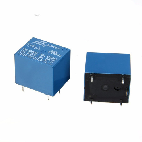 Relay De 12v 10a 250vac Pack 5 Unidades Arduino Pic
