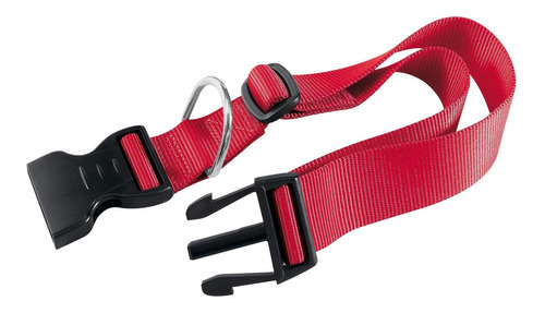 Collar para pasear perros Ferplast Club C15 44, tamaño pequeño, color rojo
