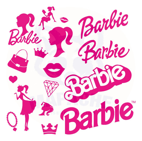 Vector Barbie Ideal Para Corte
