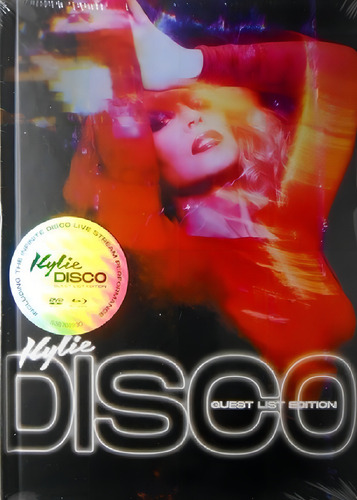 Box Set Kylie Minogue Disco Guest List Edition 2021 Deluxe 3 CD + DVD + Blu-ray