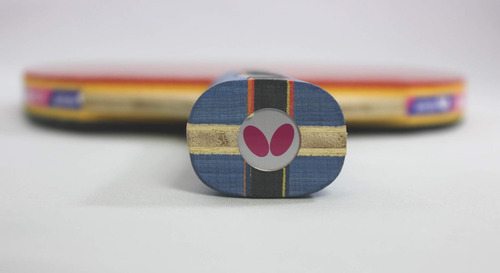 Raqueta De Tenis De Mesa Butterfly Nakama S-9 Con 2 Pelotas Color Tamaño Del Grip