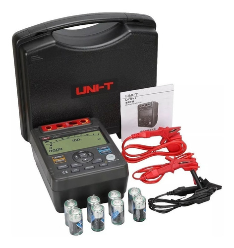 Resistencia Aislacion Continuo Y Alterno 1000v Uni-t +lente