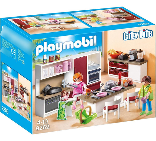 Playmobil 9269 Cocina Completa Casa Moderna Playlgh