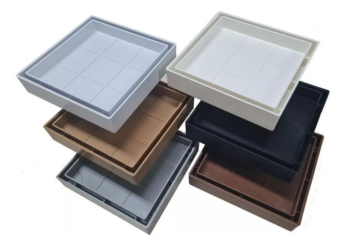 54 Ralos Oculto 15x15 Seca Piso Porcelanato Várias Cores