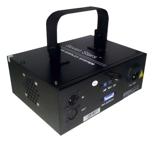 Laser Azul B-500 500mw Dmx Sensor Batida Strobo Bivolt