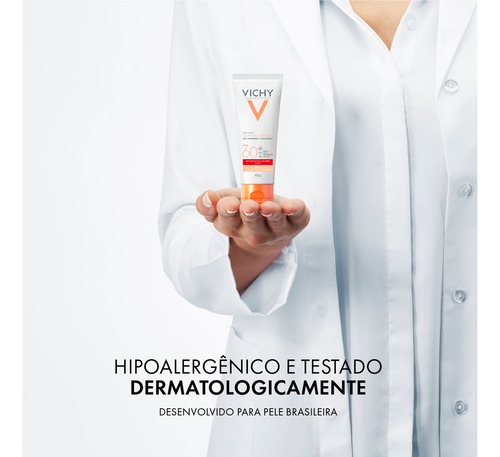 Protetor Solar Facial Uv Pigment Control 1.0 F60 40g Vichy