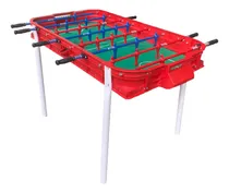 Comprar Metegol Phixel Aluminio Profesional Clásico Familiar color rojo con jugadores de aluminio y pelotas incluidas