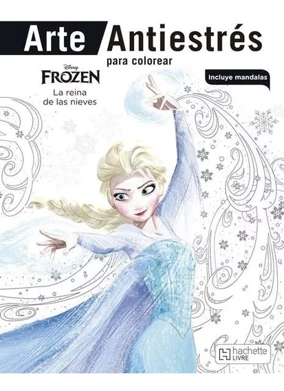 Disney Frozen. Arte Antiestres Para Colorear ( Mandalas)