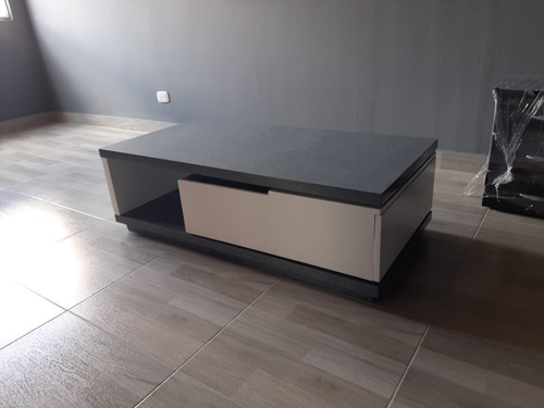 Imagen 7 de 10 de Mesa De Centro Lacada Marmolizado Ref Flavian
