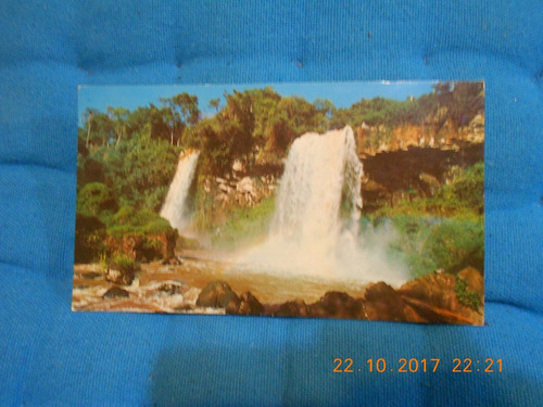 Postal Misiones Salto Dos Hermanas Cataratas - Decada Del 70