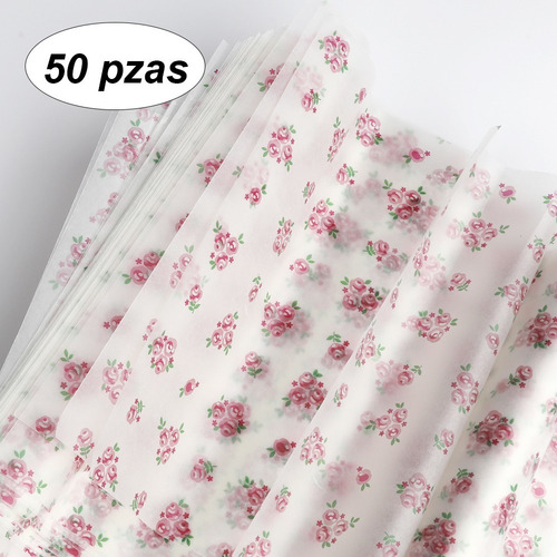 Imagen 2 de 7 de Papel encerado Que no contamina los alimentos 50 pzas