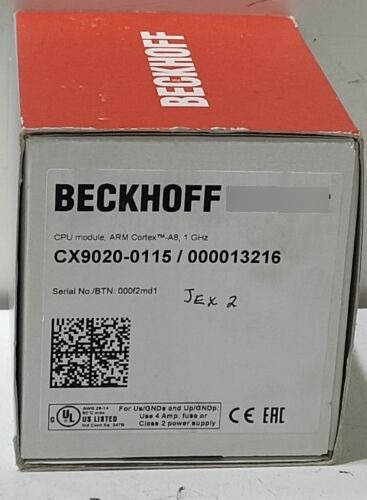 Beckhoff  1ghz Cpu Module Arm Cortex A8 Cx9020-0115 Wwx