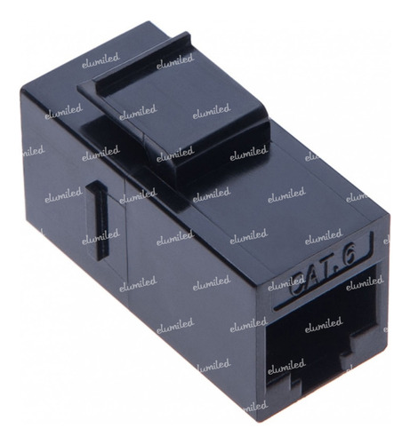 5x Empalme Rj45 Hembra Hembra Cat 6 Para Panel