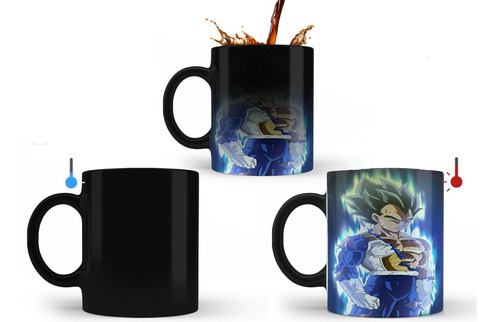 Taza Magica Ceramica Dragon Ball - Vegeta - Varios Modelos