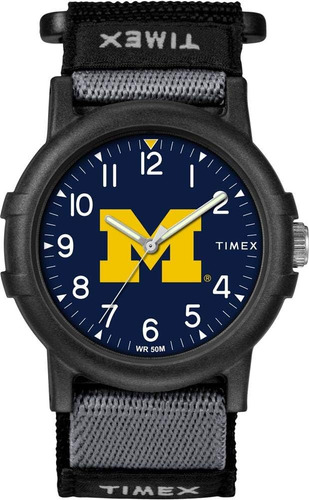 Reloj Timex Unisex Collegiate Recruit De 38 Mm - Wolverines 