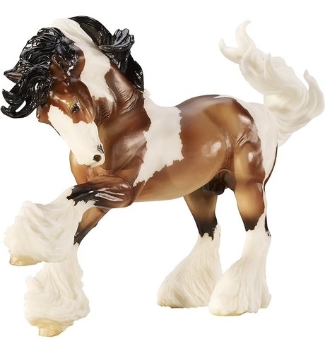 Figura De Caballo Gitano Gypsy Vanner Juguete