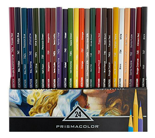 Prismacolor 2427 Premier Verithin - Lápices De Colores, 24 U