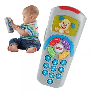 Brinquedo Para Bebê Controle Remoto Com Luz Som Fisher Price