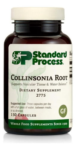 Raíz De Collinsonia 2775 Standard Process 150 Cápsulas