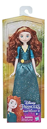 Muñeca Disney Princess Royal Shimmer Merida, A La Moda