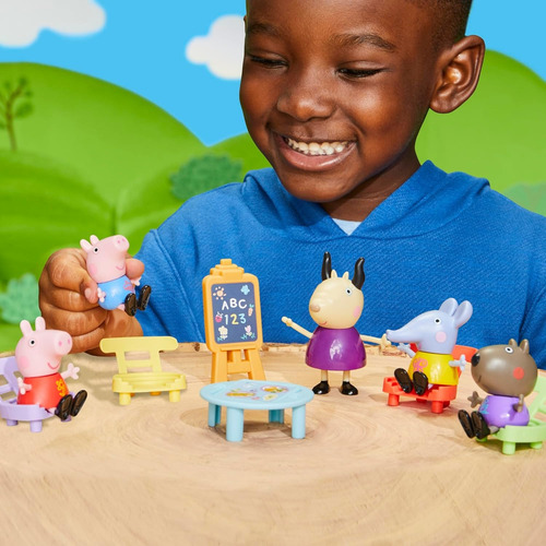 Set Figuras Peppa Pig La Guardería De Peppa - Original