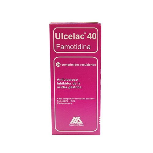 Ulcelac 40 Mg  20 Comp