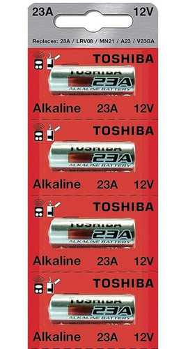 Pila X3 Toshiba 23a 12v Lrv08 Mn21 Controles De Alarmas Febo