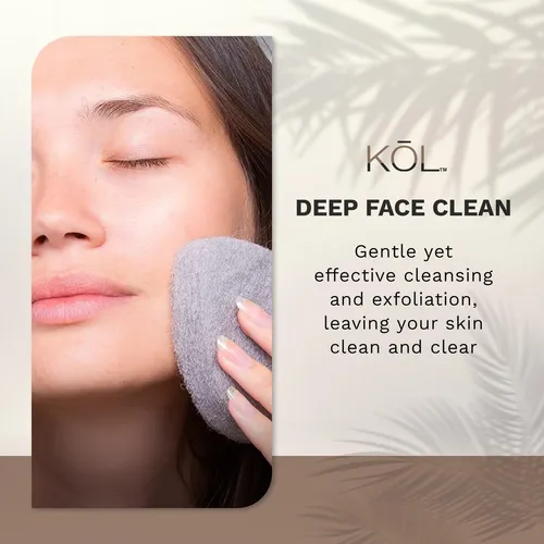 Almohadillas Limpiadoras Faciales Kol Face Scrubber Con Infu