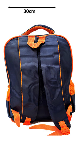 Mochila Goku Dragon Ball Z Set Lonchera+ Lapicera 3d Luz Led Dragon Ball Z Naranja Mochila Goku Combo 3 Piezas