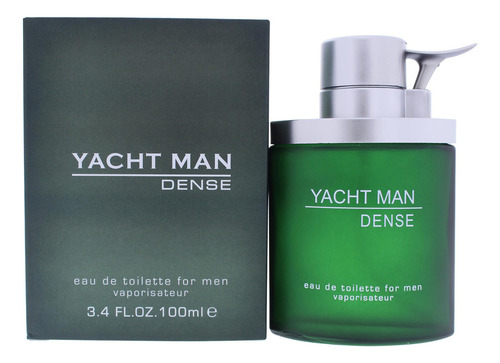 Perfume en aerosol Myrurgia Yacht Man Dense Edt para hombre, 100 ml