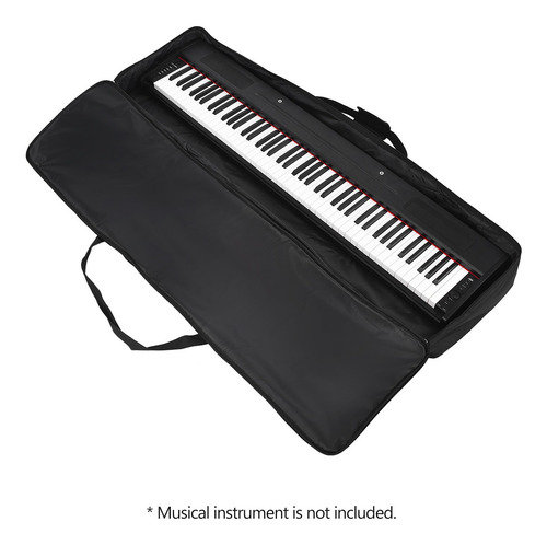 Imagen 4 de 8 de Teclado Portátil De 88 Teclas Piano Eléctrico Acolchado Caso