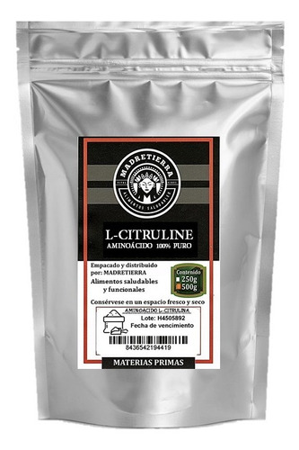 L-citrulina 100% Pura X500g (1 Libra) En - g a $238