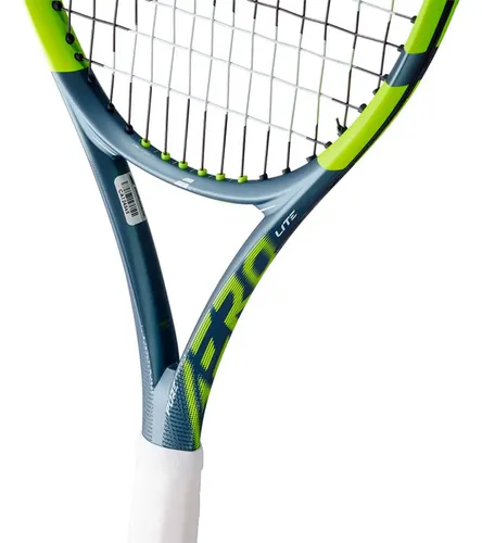 Raquete De Tênis Babolat Pure Aero Lite 2026 Cinza/amarelo L2