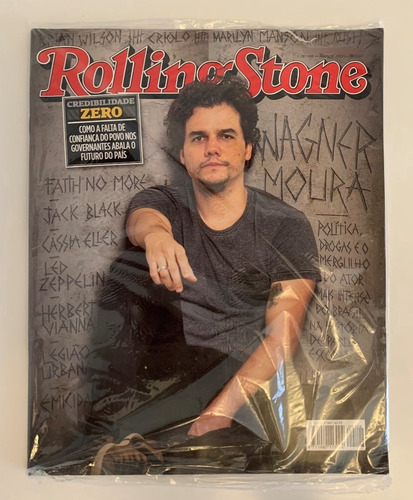 Revista Rolling Stone Nº 108 Agosto 2015 - Wagner Moura