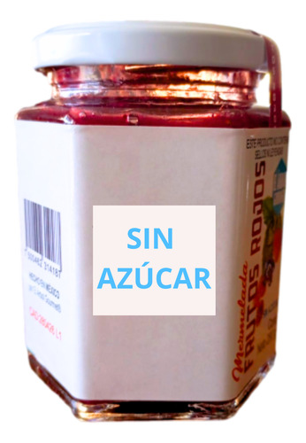 Pack 2 Mermeladas Sin Azúcar Mango Maracuyá Y Frutos Rojos