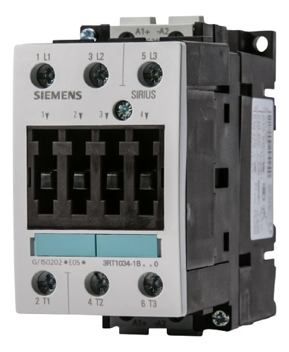 Contactor 3x32 Amperios  Bobina  24vdc Siemens 3rt1034-1bb40