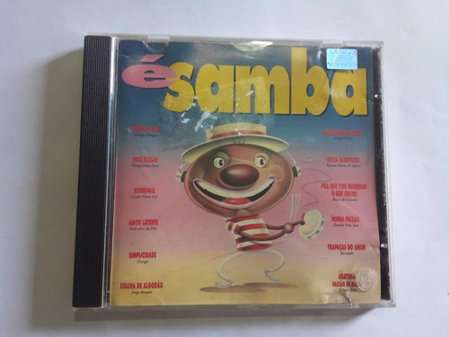 Cd É Samba 1994 Reinaldo Grupo Nova Cor Dunga Jorge Aragão 