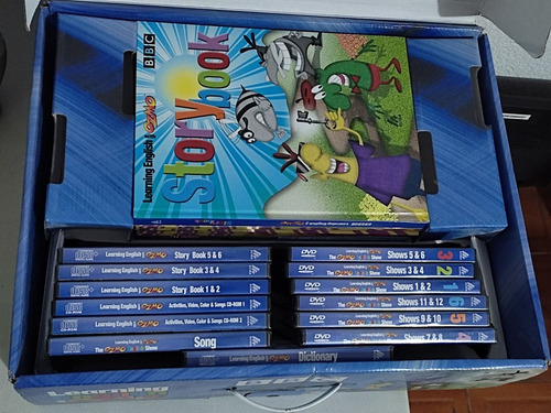 Curso De Inglés Con Ozmo, Para Niños, Interactivo Con Dvd's (Usado)