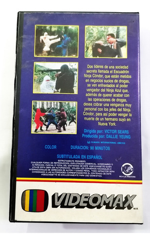 Ninjas Armas Mortales Pelicula Formato Beta 1988 (Usado)