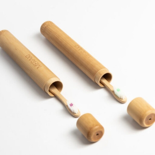 Estuche De Bambú Para Cepillo De Dientes Meraki Sustentable