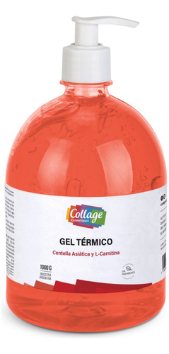 Gel Termico Corporal Para Celulitis Masajes Collage 1000g