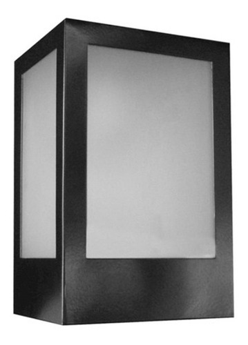 Imagem 1 de 2 de Arandela Externa 1xe27 Bivolt Preta Ip65 Femarte 488