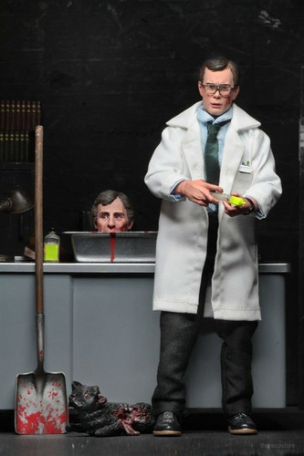 Imagen 4 de 7 de Retro Clothed Action Figures 8 Inch Re-animator Herbert West
